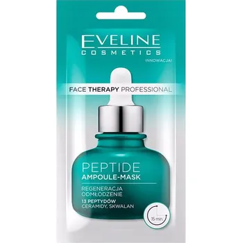 Pleťová maska Eveline Face Therapy Peptide Maska-ampule Regenerace 13 peptidů 8 ml