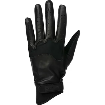 Jezdecké rukavice EQUITHÈME Rukavice Soft Cuir Equithème, černé S