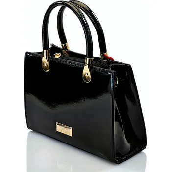 Kabelka Monnari kabelka, typ kufřík, eko kůže, černá