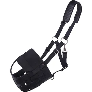 Náhubek pro psa Pastevní náhubek QHP, černá, Shetty