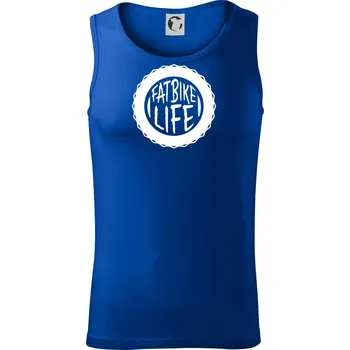 Fatbike life - Tílko pánské Core - XL ( Královská modrá )