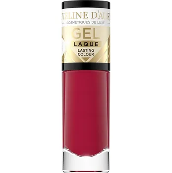 Přípravek na nehty Eveline D'Aury Gelový lak na nehty č. 03 Červená 8ml