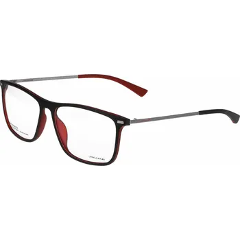 Brýlová obroučka Jaguar 36836 černá červená mat, stranice šedá červená mat 2100