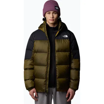 Pánská péřová bunda The North Face Diablo Down 2.0 Hoodie moss green/black heathe