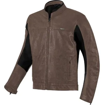 Moto bunda SEVENTY DEGREES Kožená bunda na motorku Seventy Degrees SD-JL4 Legend Classic hnědá 3XL