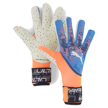 Brankářské rukavice Puma ULTRA Ultimate 1 NC modrá/oranžová/bílá UK 10,5