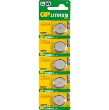 Článková baterie IGM Baterie knoflíková CR2032 lithiová, GP Batteries, 1kus, 129-542047
