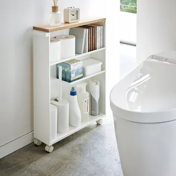 regál Koupelnový regál YAMAZAKI home bílý 14 x 45 x 66 cm