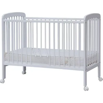 Dětská postýlka - Scarlett Míša (buk), st. bok- přírodní