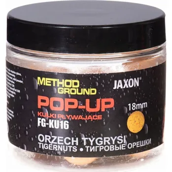 Boilies Pop-Up boilies Jaxon Method Ground Tygří ořech 18mm 50g