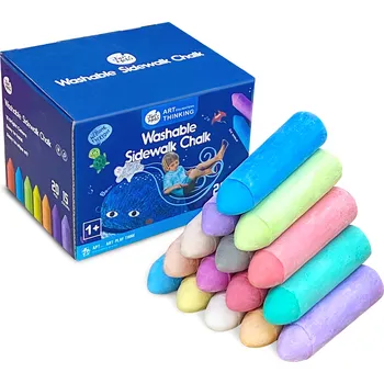 Dřevěná hračka Křídy chodníkové 20 ks