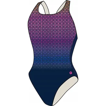 Dámské plavky Dámské jednodílné plavky RAS Mensa Casual Back navy 36