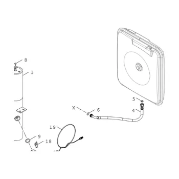 Kotel Junkers Expanzní nádoba 10l Junkers Buderus 87054070060