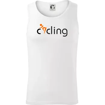 Cycling postava - Tílko pánské Core - M ( Bílá )