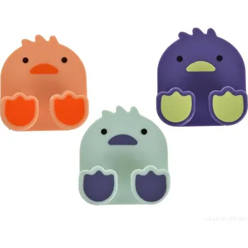 Věšák 2+1 ZDARMA | KÁČÁTKO | věšák na ručníky & utěrky bez poutka | samolepicí držák bez vrtání | sada 3 ks