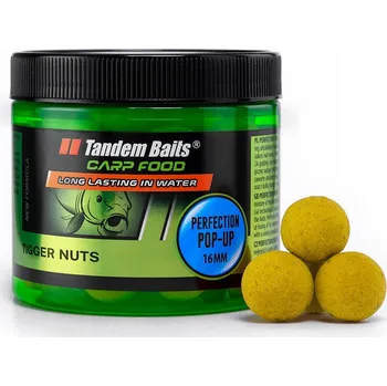 Boilies Carp Food Perfection Pop-Up - plovoucí kuličky 16mm/70g Tygří Ořech