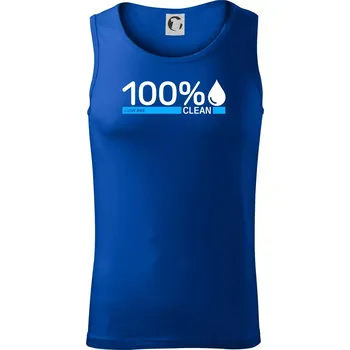 100% Clean - Tílko pánské Core - 2XL ( Královská modrá )