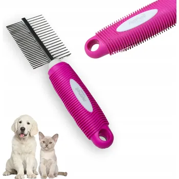 Péče o srst a drápky Hřeben na srst dlouhou, krátká srst, hrubá srst, vlnitá srst Nunbell