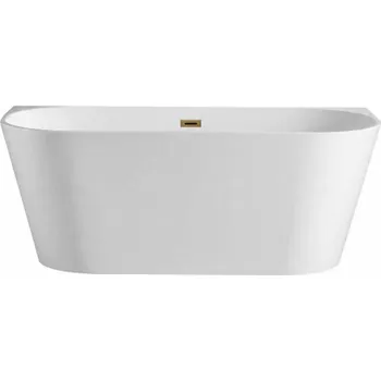 Vana Volně stojící akrylátová vana Balneo VIVA, odtok uprostřed, 170 x 80 cm