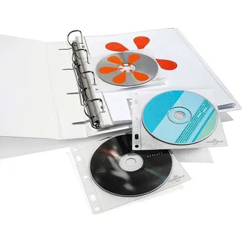 DURABLE na CD/DVD s ochrannou látkou - balení 10 ks