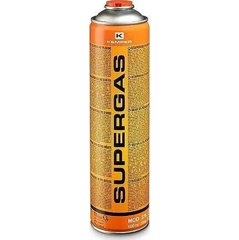 Plynová kartuše Kartuš Propan-Butan KEMPER 575, 600 ml, 330 g, SUPERGAS, závit