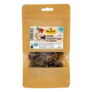 Pamlsek pro psa UGF pamlsek Mr. Haff moučný červ, jehně a šípek 100g