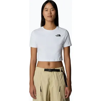 Dámské tričko Dámské tričko The North Face Essential Cropped Slim Tee tnf white