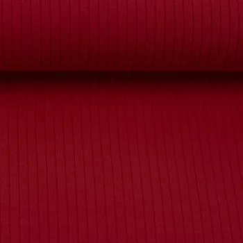 Úplet žebrovaný Červená (E)