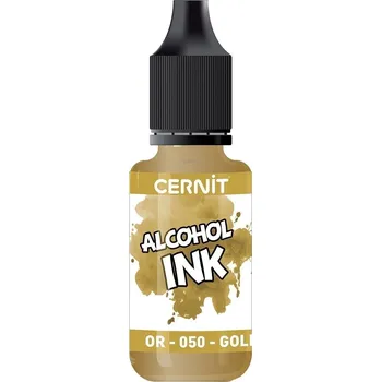 Cernit Alcohol Ink Akrylový tuš Gold 20 ml 1 ks