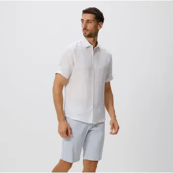 Pánské oblečení Reserved - Šortky chino regular - bleděmodrá - 0046V-05M - 0046V-05M-29