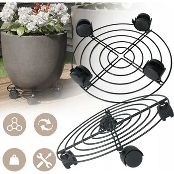 Obraz Držák Na Květináč Bedee 10 cm kovový