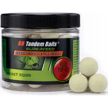 Boilies SuperFeed Fluo Pop-Up - plovoucí kuličky 16mm/70g Secret Squid