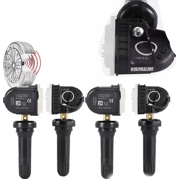 TPMS senzor 4X SNÍMAČ TLAKU V PNEUMATIKÁCH TPMS Pro Opel Astra J K Corsa
