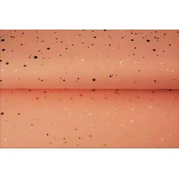 Úplet, zlaté puntíky MERUŇKA (E) (Zlaté puntíky, fólie)