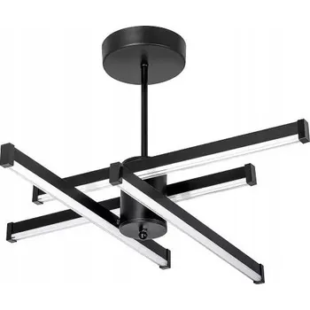 Stropní svítidlo lustr 4x lišta plné LED moderní ramena