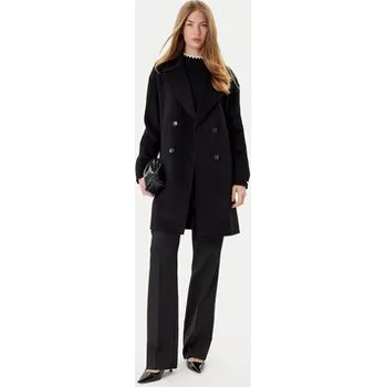 Dámský kabát Marella Vlněný kabát Good 2523016031 Černá Regular Fit 36