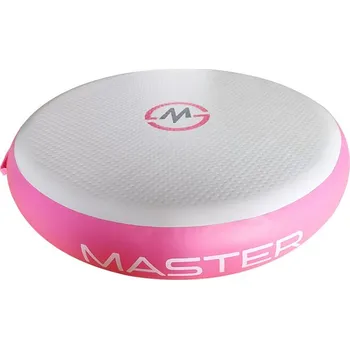 Žíněnka Airspot MASTER odrazový můstek průměr 100 x 20 cm - šedá - růžová