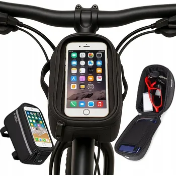 brašna na kolo BRAŠNA NA KOLO VODĚODOLNÝ DRŽÁK POUZDRO NA TELEFON NA RÁM SÁČKU