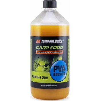 Návnadová surovina Krmivo pro kapry PVA Booster 1000 ml Vanilka a Smetana