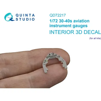 Plastikový model Quinta studio 1/72 1930-1940s aviation instrument gaugies