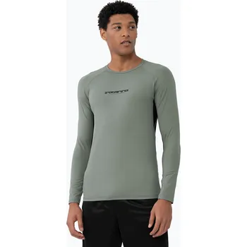 Pánské tričko Pánské tréninkové tričko s dlouhým rukávem 4F M156 middle grey