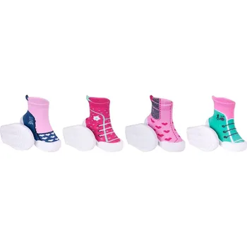 CENOVÁ AKCE MIMI,BABY botičky s gumovou podrážkou OB019G 23 Mix barev