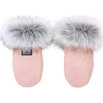 Rukávník Little Elite Rukavice na kočárek PUDROVĚ RŮŽOVÁ