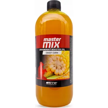 Návnadová surovina Master Mix Booster do zanęt XXL 1000ml Kukuřice