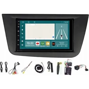 Autorádio 2 DIN AUTORÁDIO Seat ALTEA TOLEDO 2004-2015 ANDROID RDS WIFI USB 8/256GB SIM