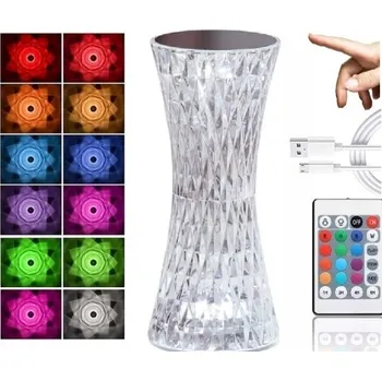 Lampička Noční lampa Ledino bezbarvá