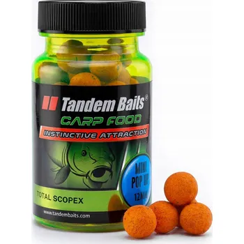 Boilies Carp Food Perfection Mini Pop-Up plovoucí kuličky 12mm/30g Total Scopex