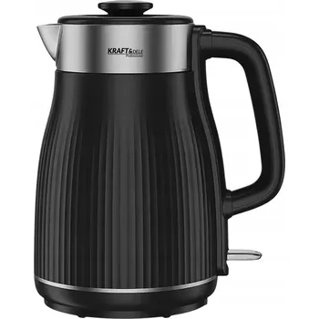 Rychlovarná konvice Rychlovarná konvice bezdrátová černá 1,8 l 2400 W s ochranou