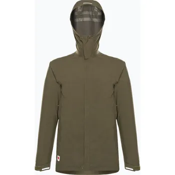 Pánská větrovka Pánská bunda do deště Fjällräven HC Hydratic Trail zelená F86984