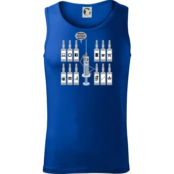 Všechny závislosti (Hana-creative) - Tílko pánské Core - S ( Královská modrá )